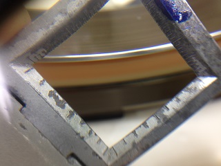 バフ研磨したスクレッパー(ドクター) バフ研磨したスクレッパー(ドクター)